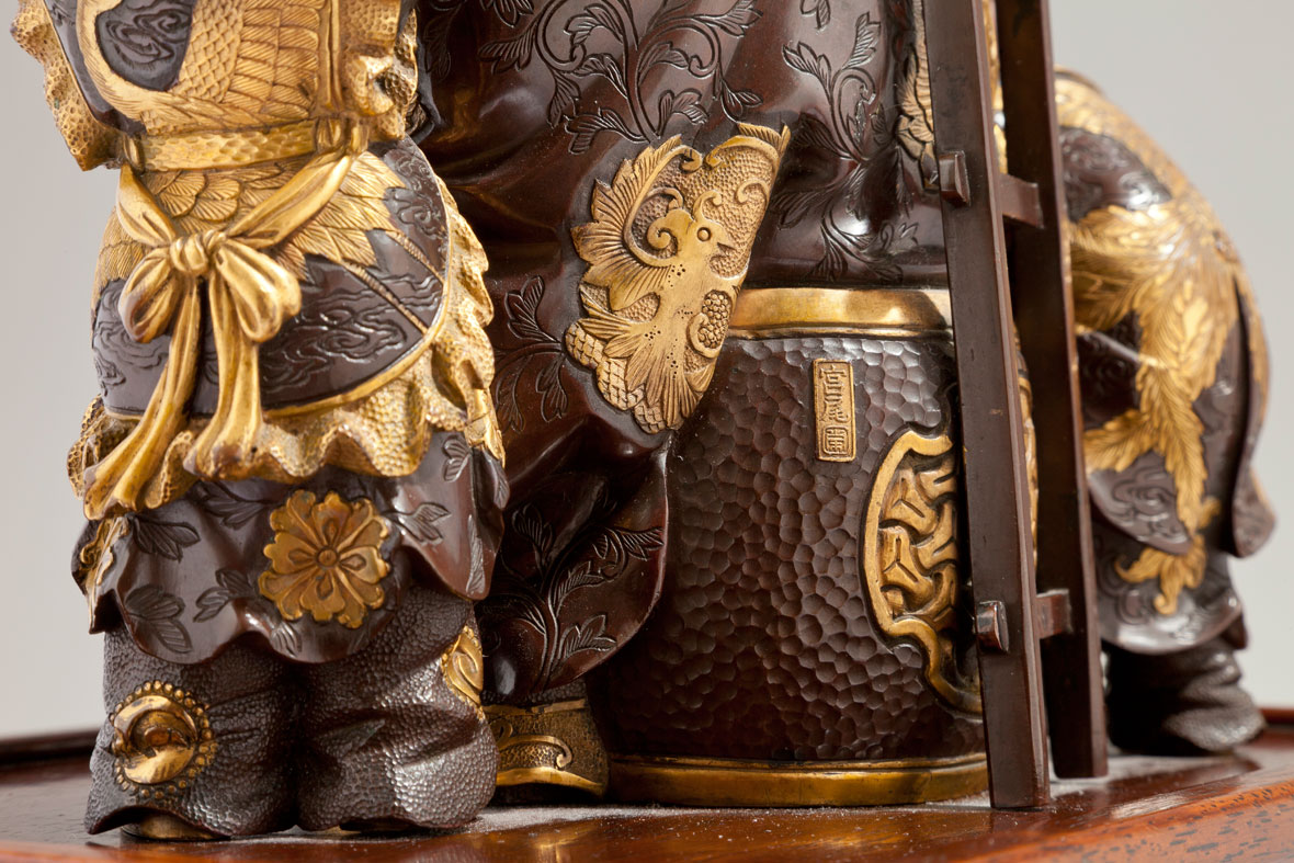 Bronze Miyao Man with Long Head